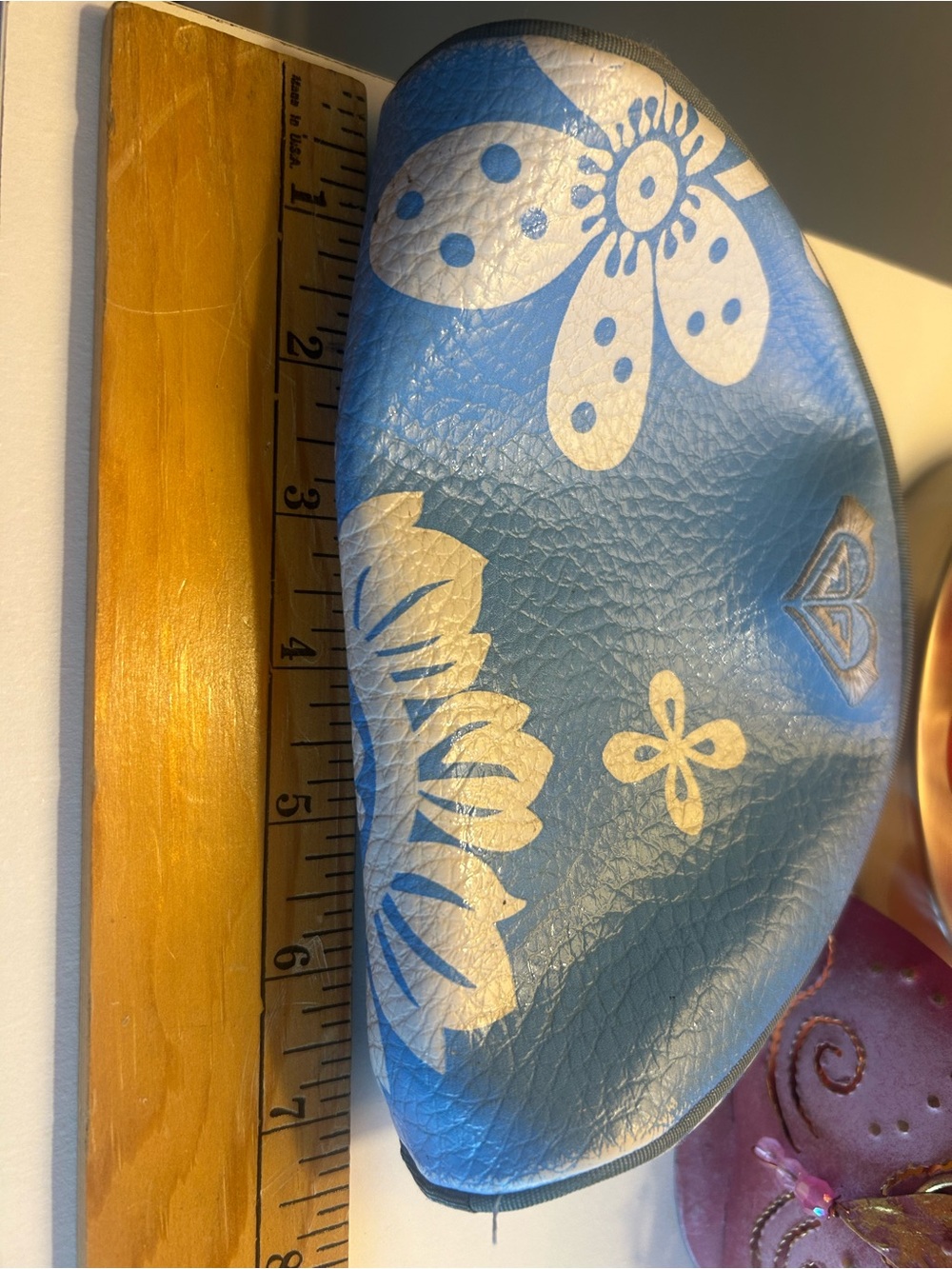 Vintage Roxy Blue Cosmetic Case, Roxy Wallet & Pouch (Can by just 1 item) obo - Picture 8 of 8